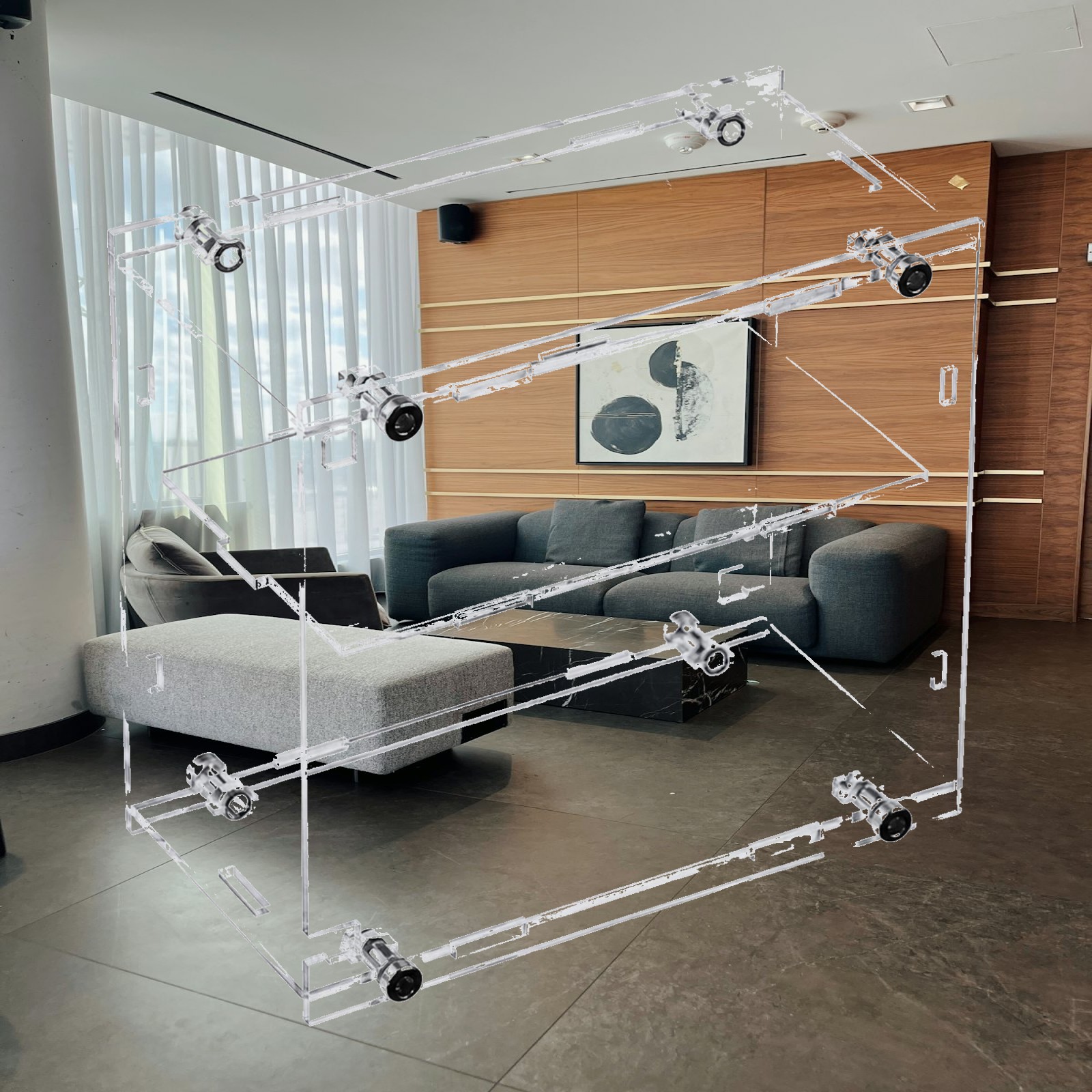 Transparent Collectible Car Di - Display Case Acrylic ulasan dan harga