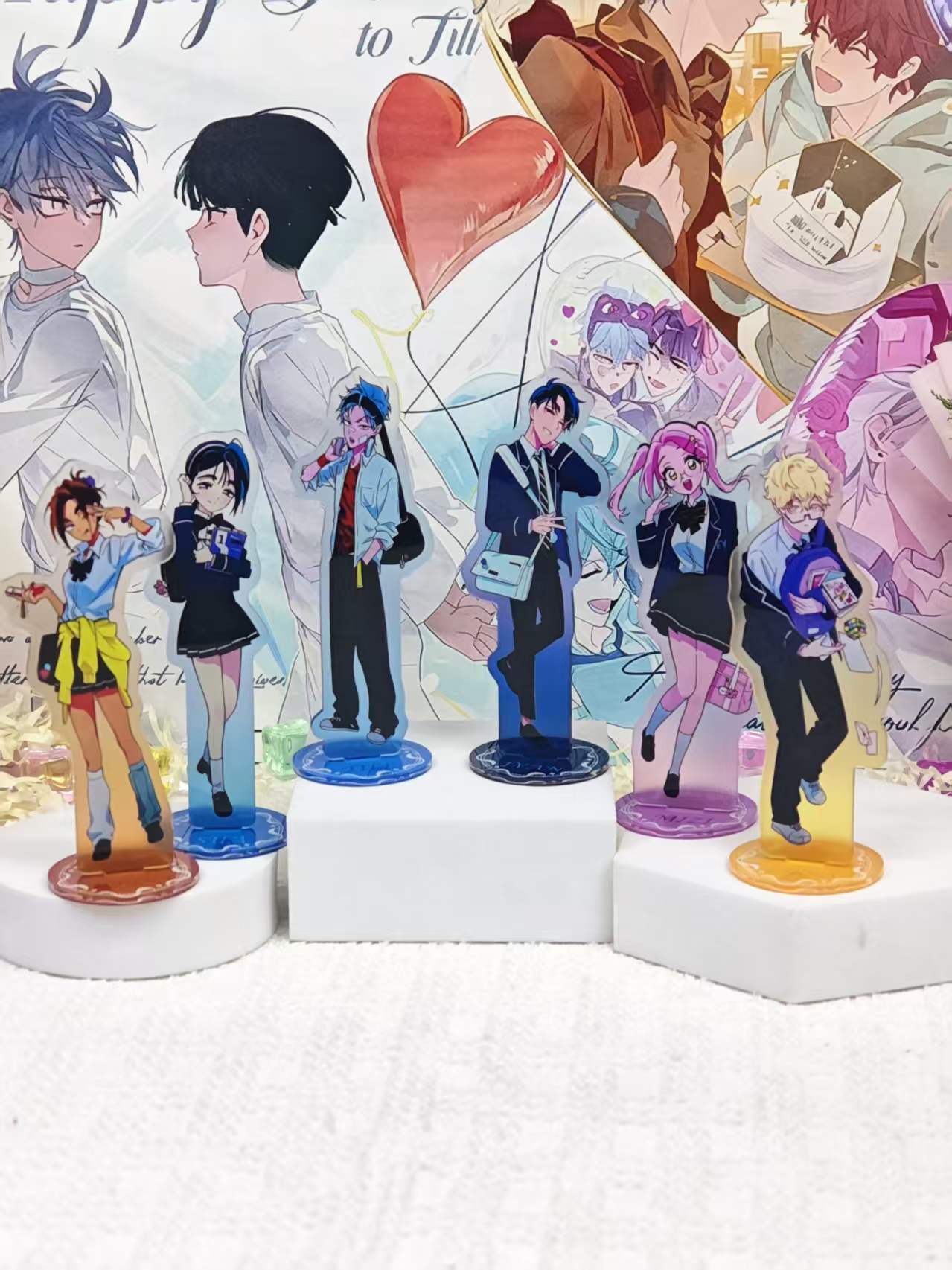 Alien Stage Campus AU Acrylic  - Figma Stand Set ulasan dan harga