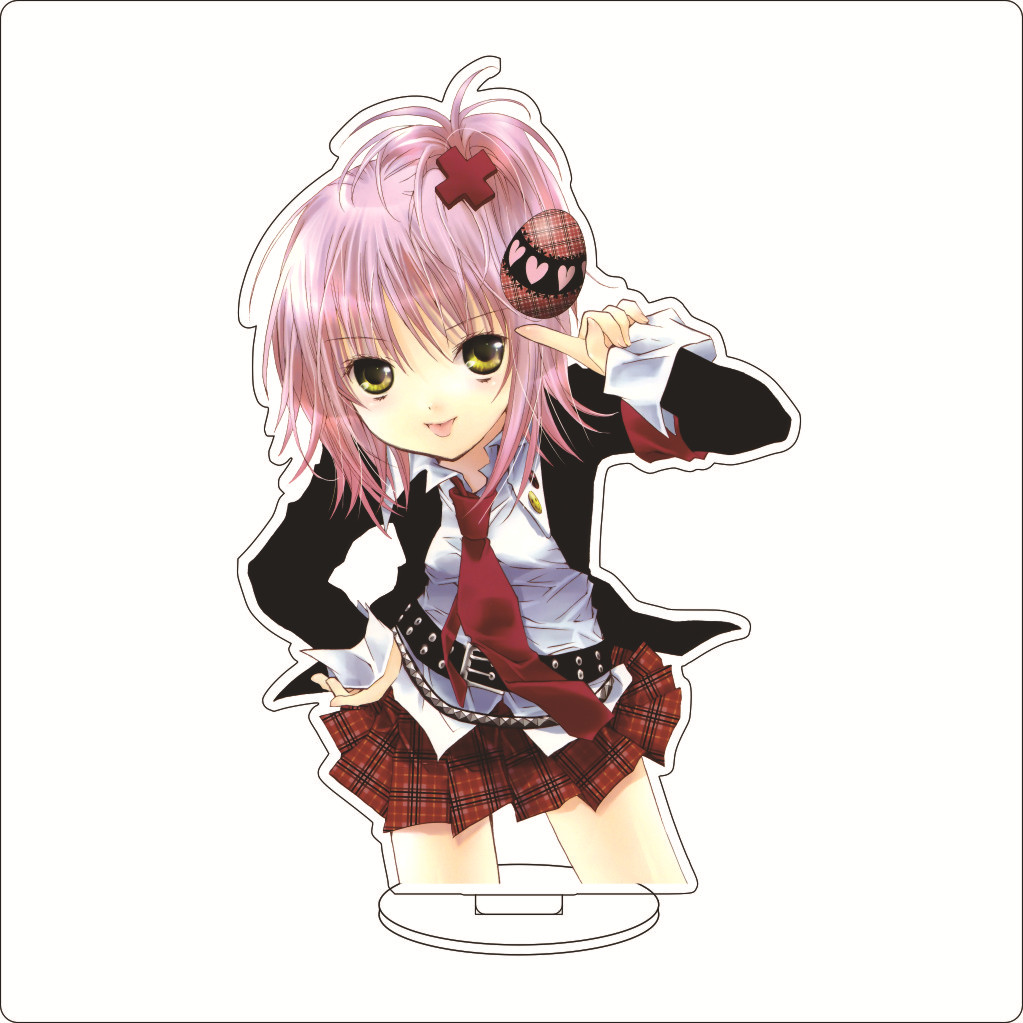 16CM Anime Shugo Chara! Amu Hi - Figma Stand Set ulasan dan harga