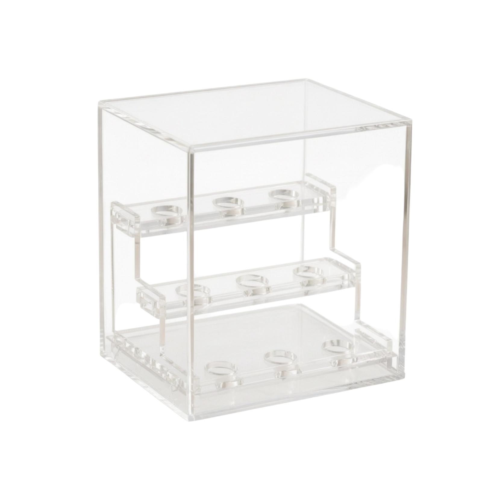 Three-Tier Acrylic Showcase wi - Display Case Acrylic ulasan dan harga