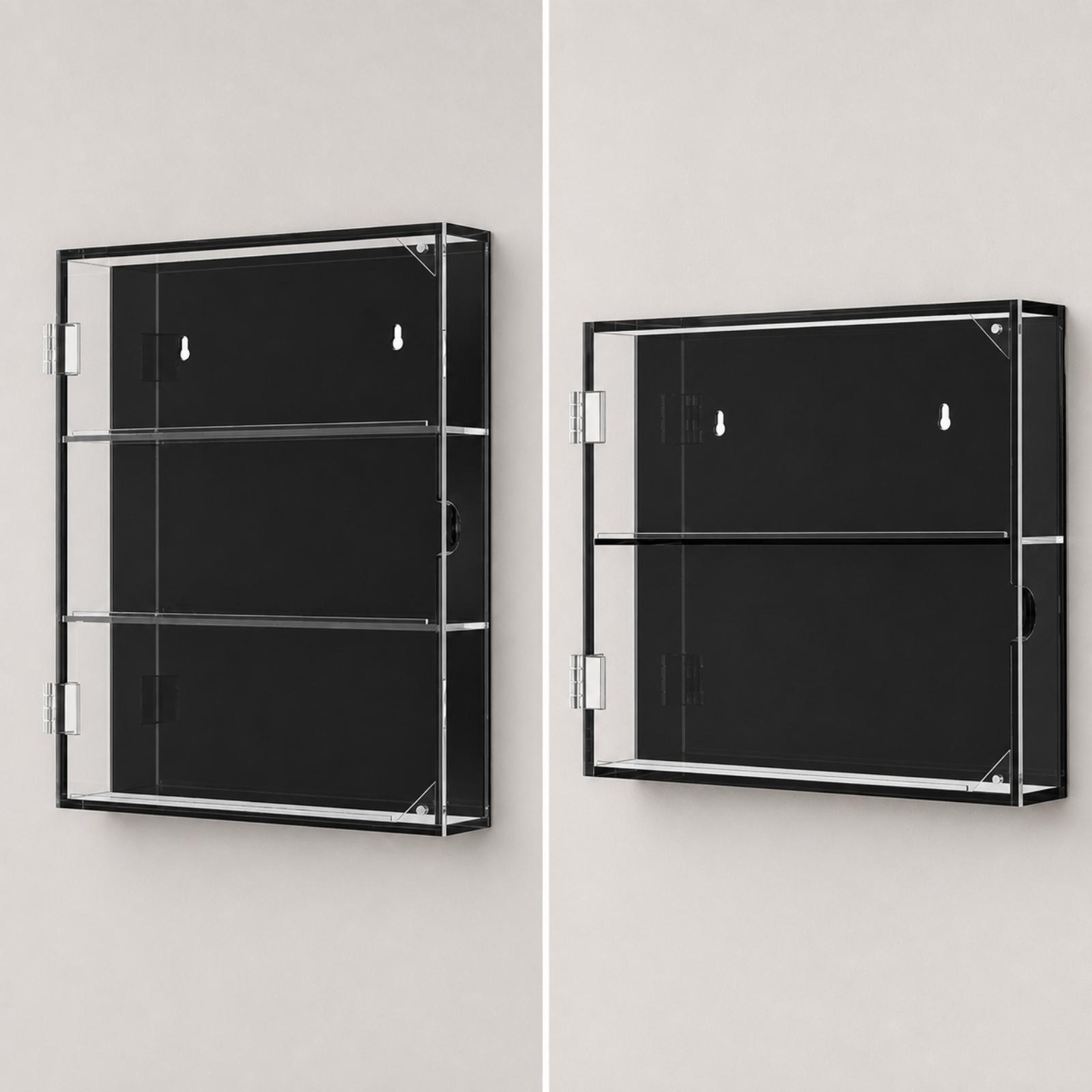 Wall Mounted Acrylic Trading C - Display Case Acrylic ulasan dan harga
