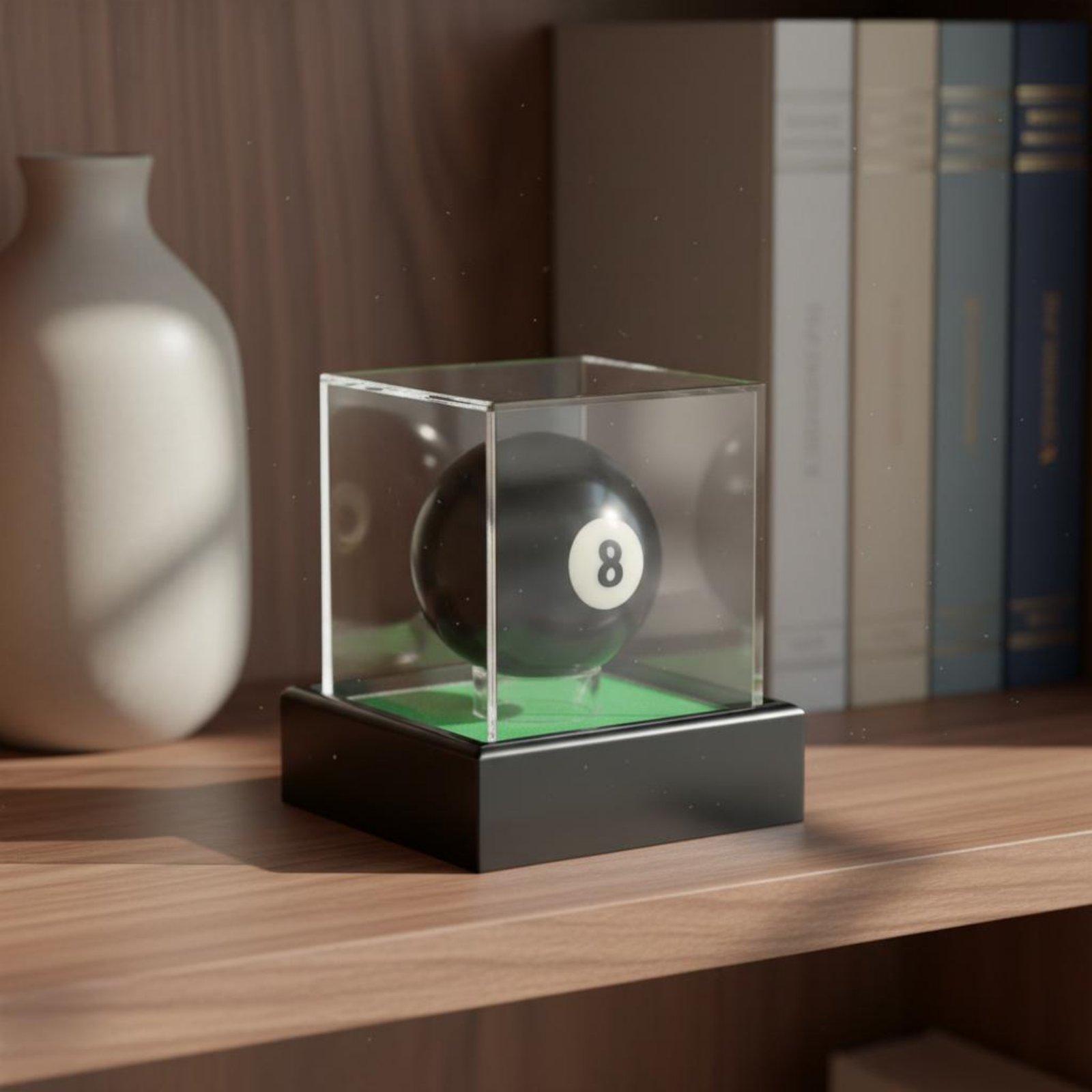 Transparent Ball Display Box D - Display Case Acrylic ulasan dan harga