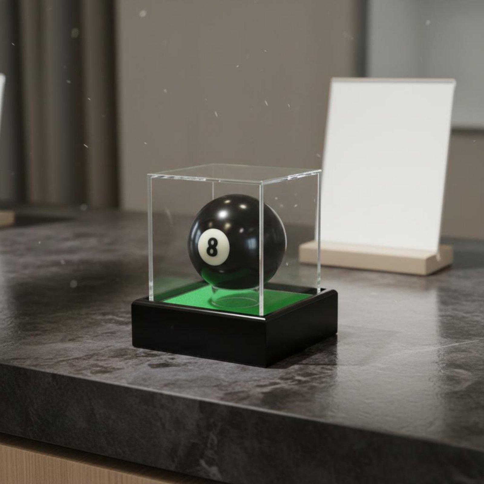 Transparent Ball Display Box D - Display Case Acrylic ulasan dan harga